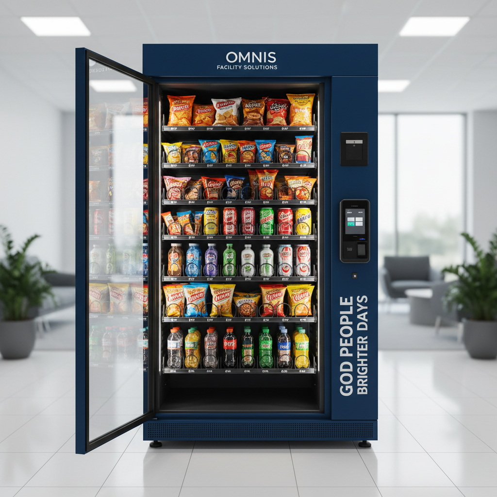 OMNIS Branded vending machine